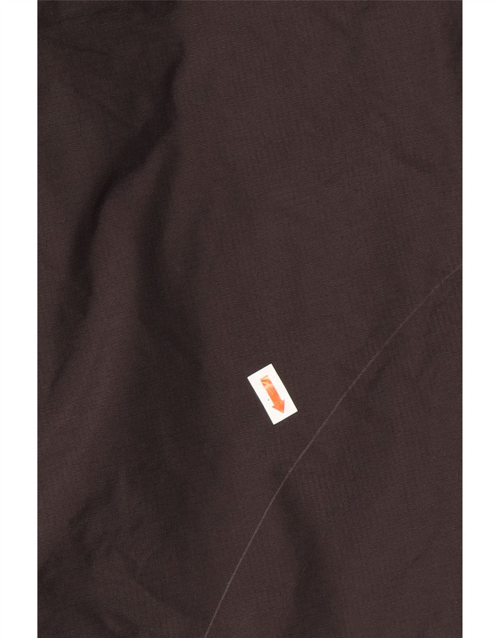 SUPERDRY Chaqueta cortavientos con capucha de gran tamaño para mujer UK 10 Small Brown