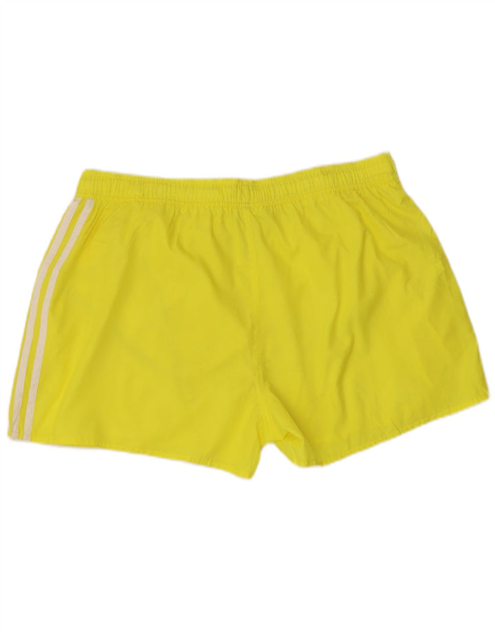 Adidas Pantalones Cortos Deportivos Hombre XL Amarillo Poliéster