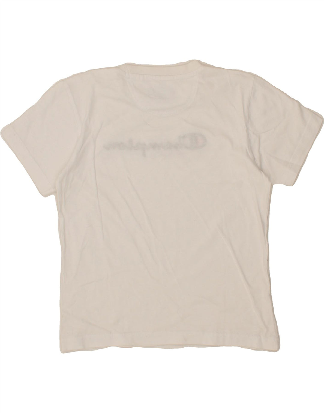 CHAMPION Boys Graphic T-Shirt Top 9-10 Years Medium White Cotton Vintage Champion and Second-Hand Champion from Messina Hembry 