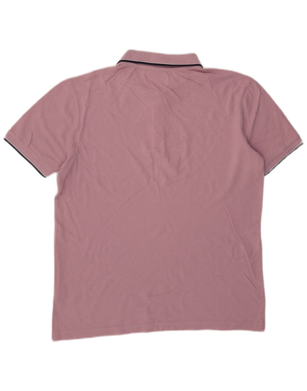 Kappa Polo Hombre XL Algodón Rosa