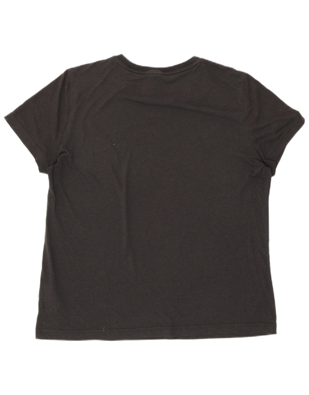 ADIDAS Camiseta Gráfica Mujer Top UK 20/22 XL Negro Algodón