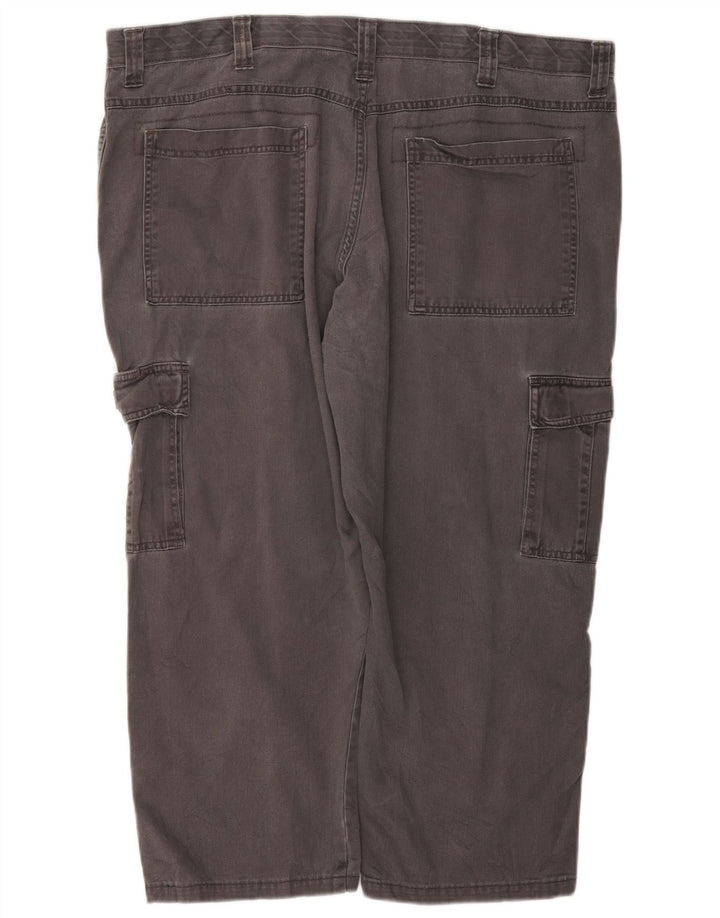 WRANGLER Pantalones cortos cargo rectos para hombre W40 L25 Algodón gris