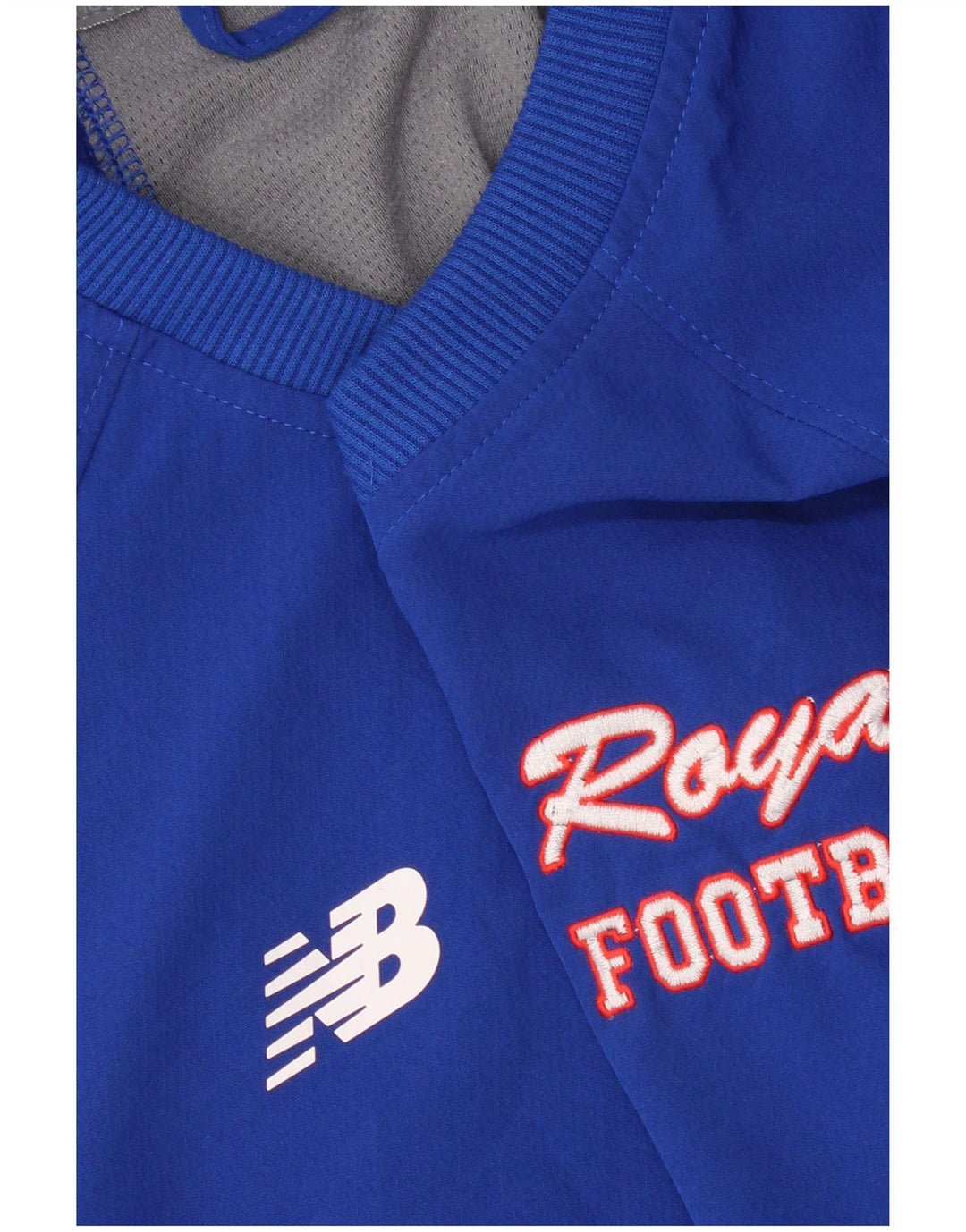 New Balance Mujer Manga Corta Jersey Chándal Top UK 20 2XL Azul