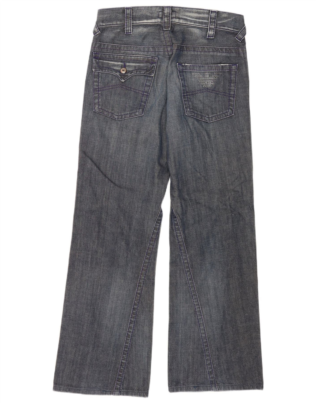 Vaqueros Armani Hombre Bootcut W29 L30 Algodón Azul
