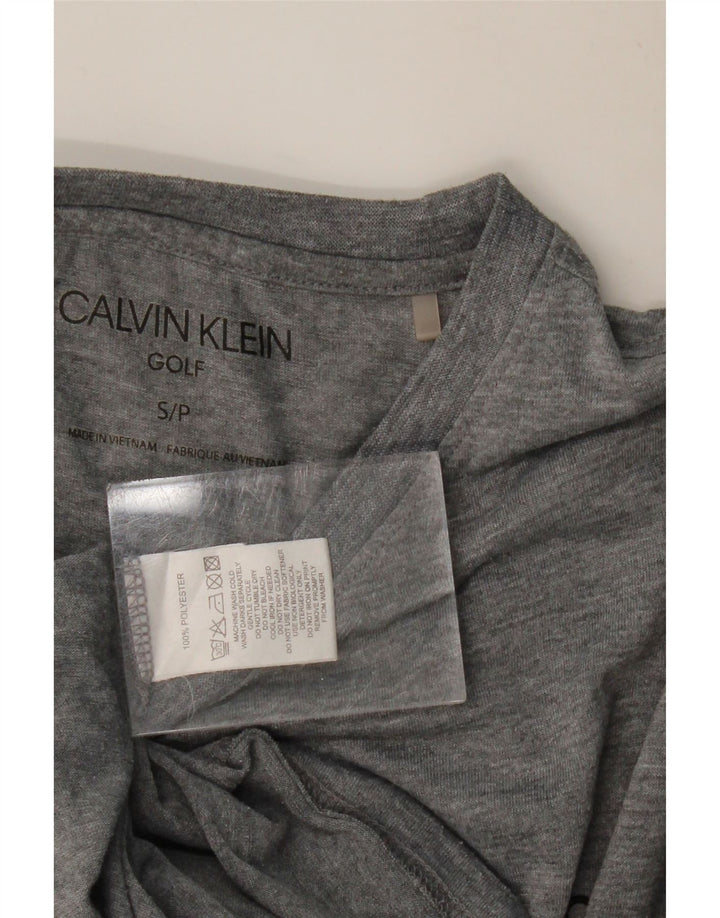 CALVIN KLEIN Camiseta para hombre Top Small Gris Poliéster