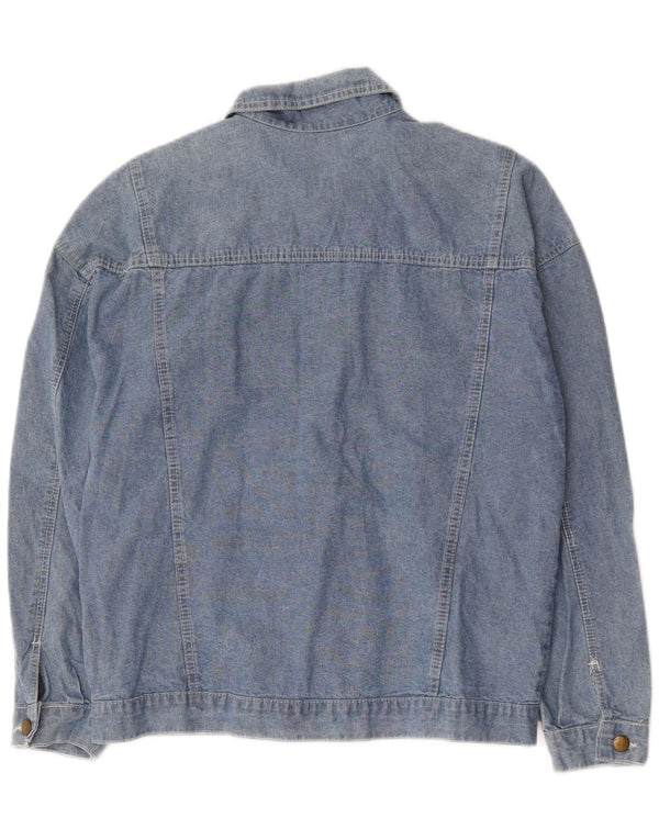 Chaqueta Vaquera Casucci Mujer IT 42 Algodón Azul Medio