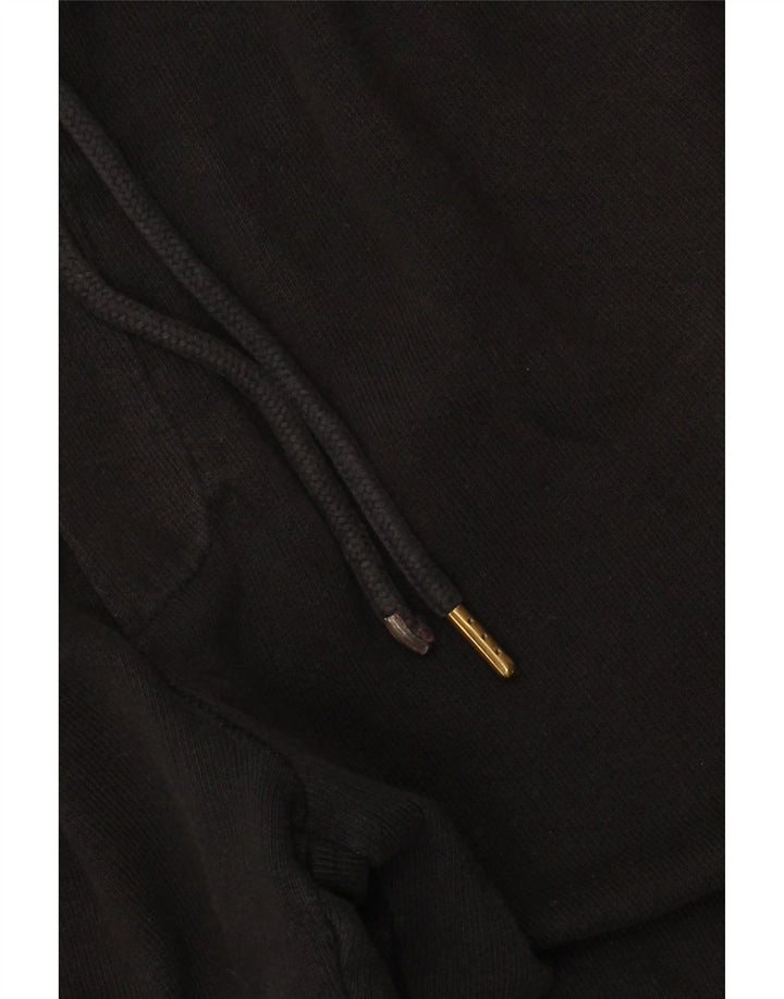 JACK & JONES Mens Graphic Sport Shorts Medium Black Colourblock Algodón