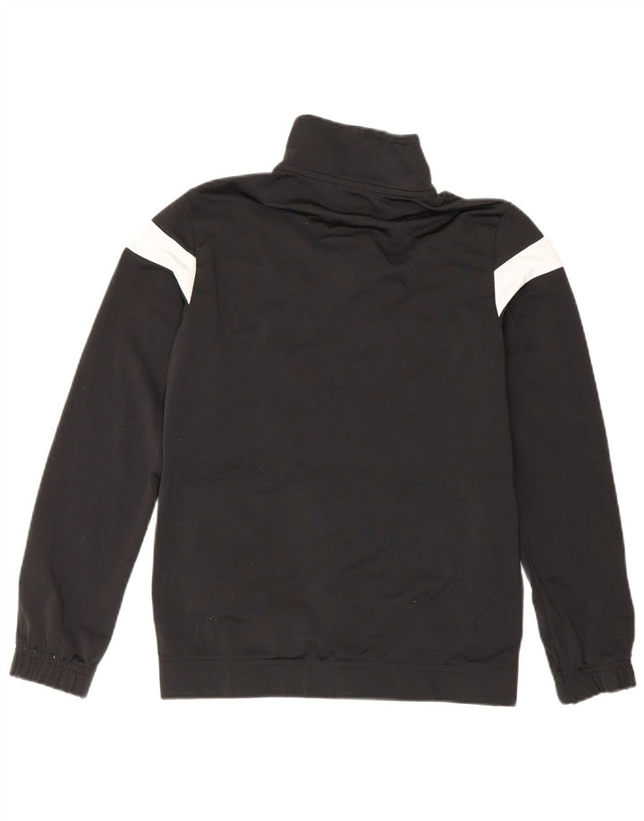Puma Chaqueta de chándal para niño 11-12 años Negro Colorblock Poliéster
