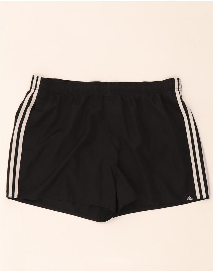 Adidas Pantalones cortos deportivos para hombre XL Negro Poliéster