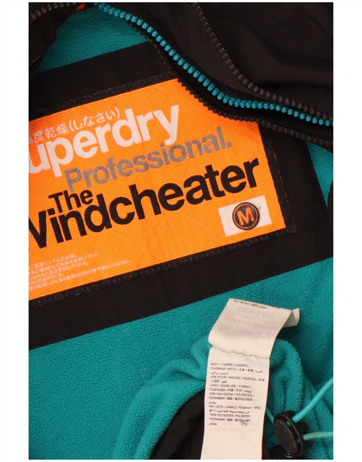 SUPERDRY Chaqueta cortavientos The Windcheater para mujer UK 40 Medium Black