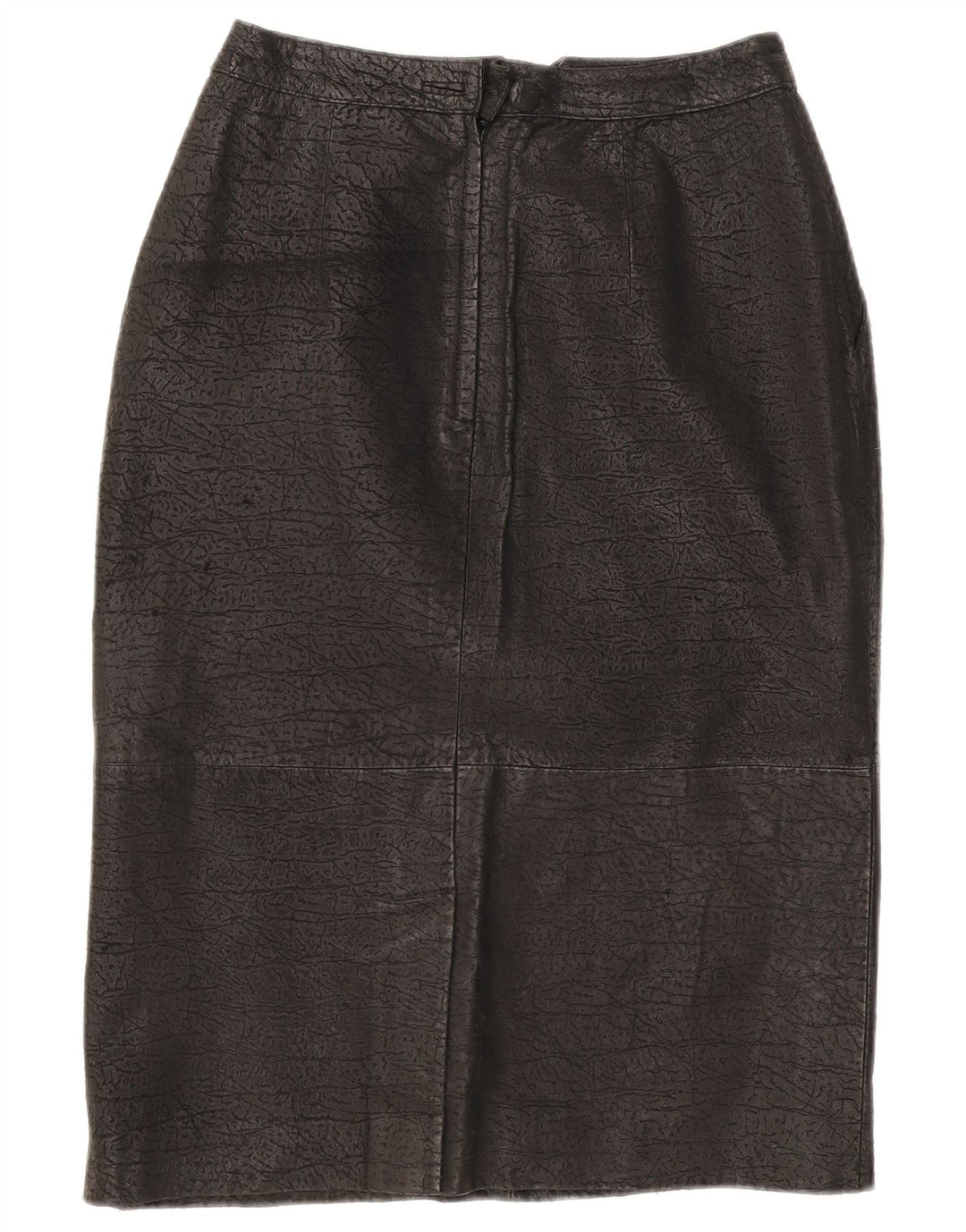 Falda lápiz vintage para mujer EU 38 Mediana W28 Negro