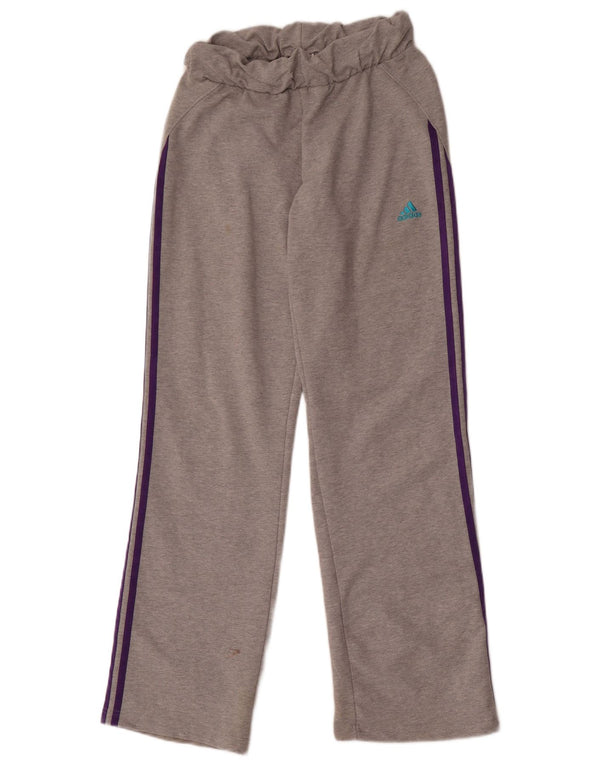 Adidas Pantalones de chándal para mujer UK 12 Algodón gris medio