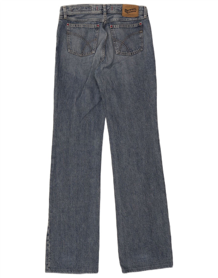 Vaqueros Bootcut Gas Mujer W29 L34 Algodón Azul