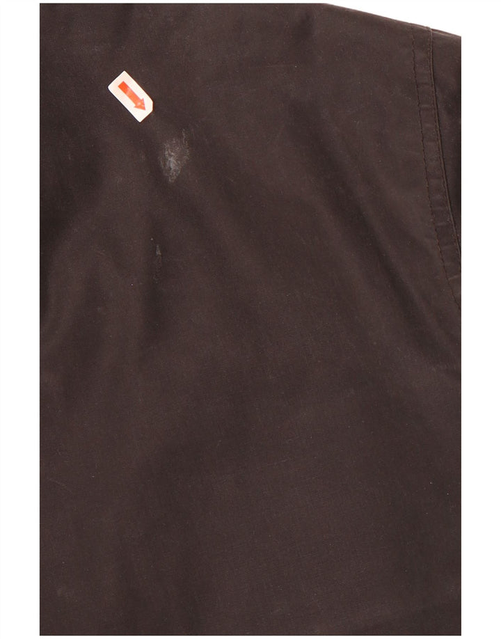 Barbour Chaqueta de algodón encerado para hombre UK 42 XL Algodón negro