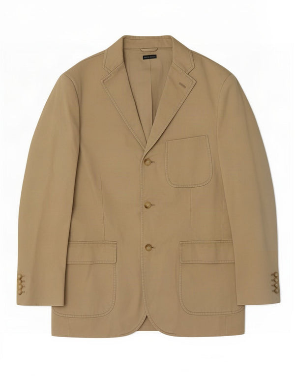 Polo Ralph Lauren Chaqueta tipo blazer de 3 botones para hombre UK 38 Medium Beige Classic
