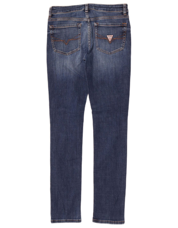 Guess Vaqueros pitillo para niña 11-12 años W26 L28 Algodón azul