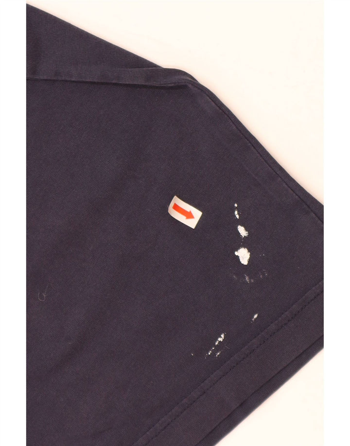 TOMMY HILFIGER Camiseta para hombre Top Medium Azul marino Algodón