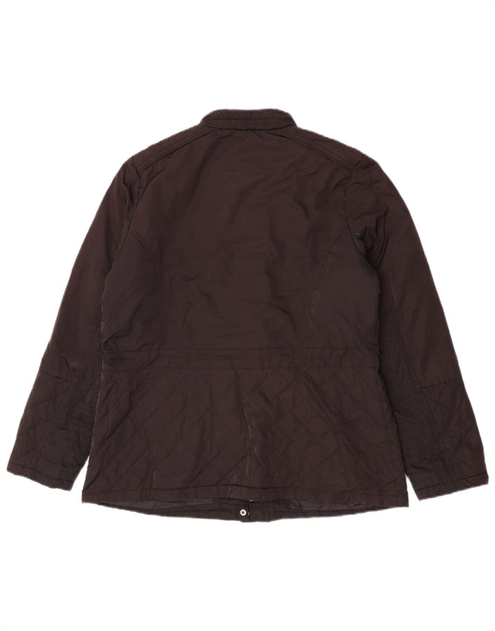 Marks & Spencer Chaqueta acolchada para mujer UK 44 Grande Poliéster negro