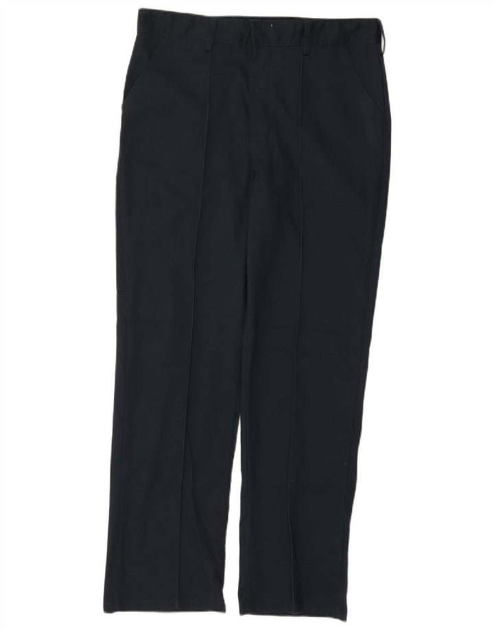 Dickies Pantalón chino regular para hombre W32 L31 Poliéster azul marino