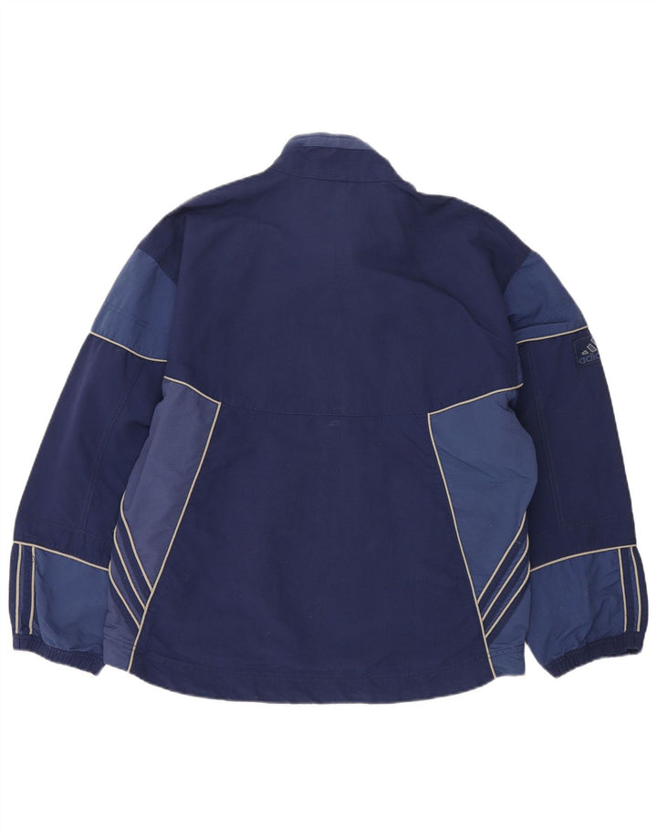 Adidas - Chaqueta de chándal para hombre, talla 38/40, color azul marino mediano