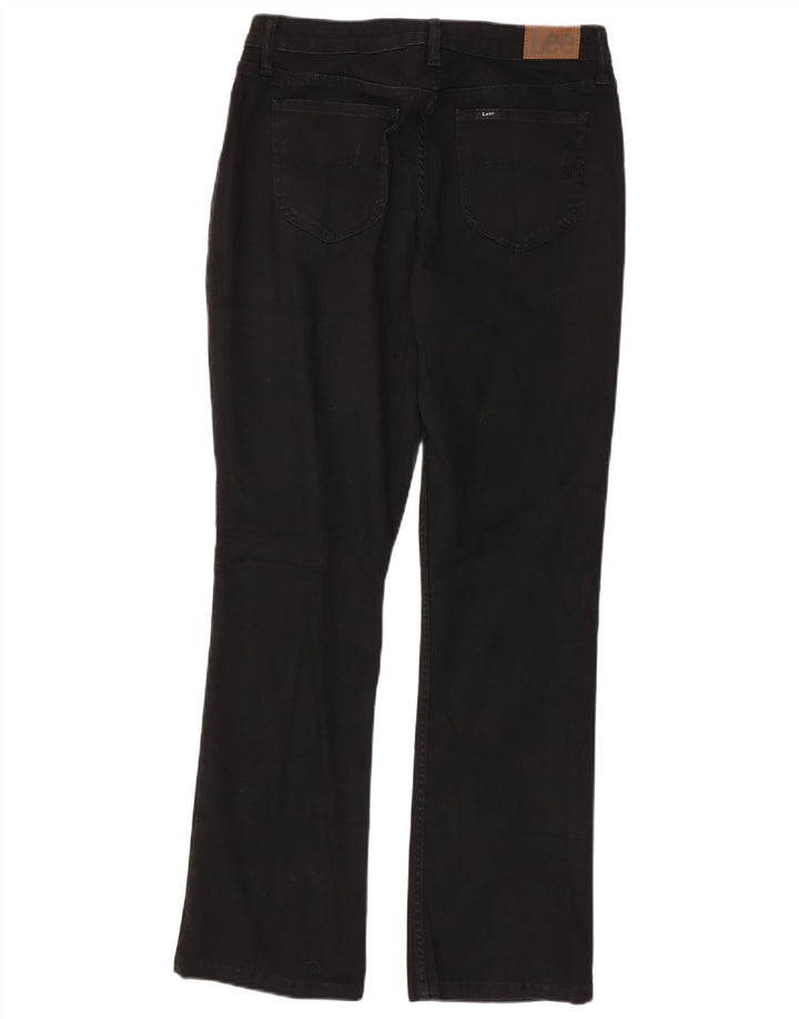 LEE Vaqueros Bootcut de Talle Medio y Ajuste Regular para Mujer W32 L30 Negro