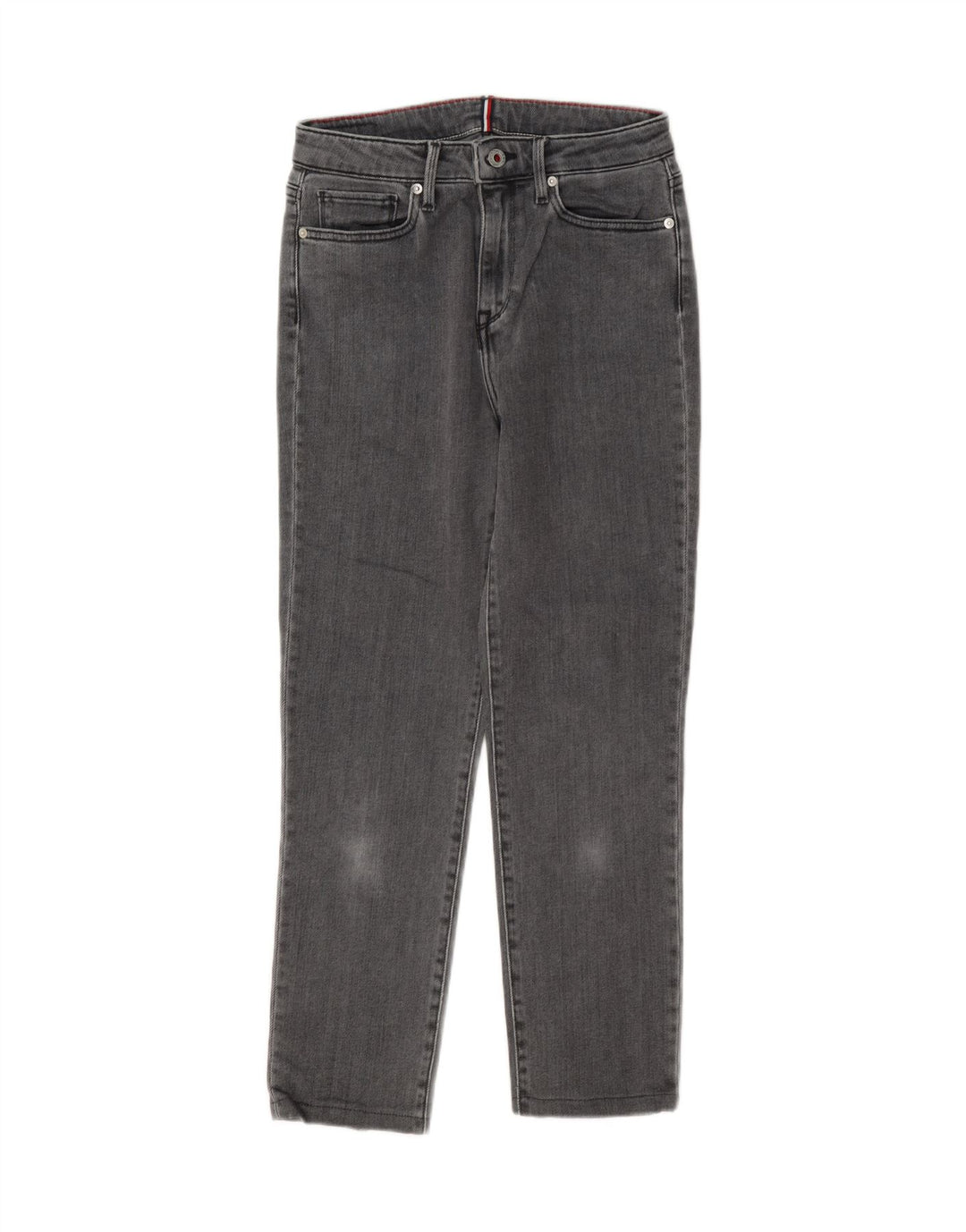 Vaqueros Tommy Hilfiger Mujer Cropped W27 L25 Algodón Gris