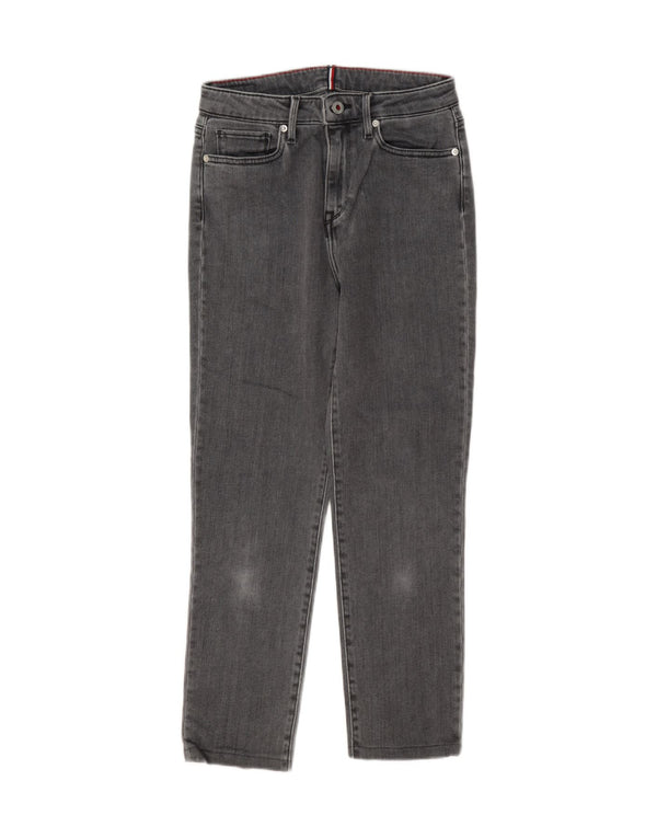 Vaqueros Tommy Hilfiger Mujer Cropped W27 L25 Algodón Gris