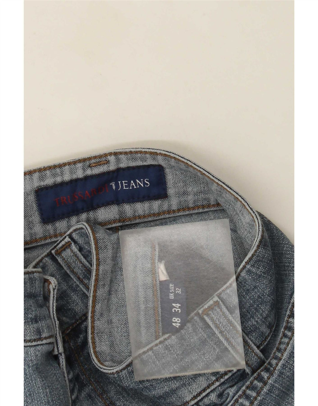 Vaqueros Trussardi Mujer Rectos W32 L32 Azul