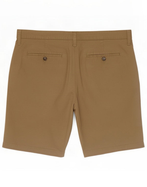 Marks & Spencer - Pantalones cortos chinos para hombre, talla grande, W36, algodón beige