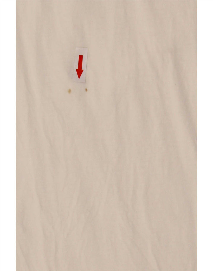 Puma Camiseta gráfica para hombre Top 2XL Blanco