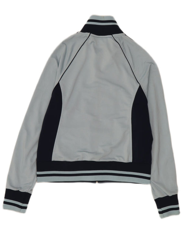 Asics - Chaqueta de chándal para mujer, talla 40, color azul medio