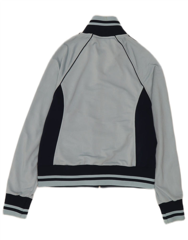Asics - Chaqueta de chándal para mujer, talla 40, color azul medio