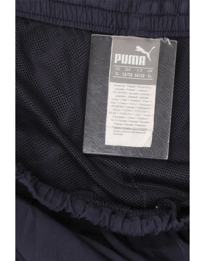 PUMA Mens Tracksuit Trousers Joggers XL  Navy Blue Polyester Vintage Puma and Second-Hand Puma from Messina Hembry 