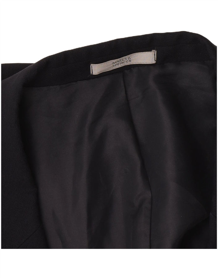 Marks & Spencer Chaqueta tipo blazer de 2 botones para hombre UK 38 Medium Azul marino