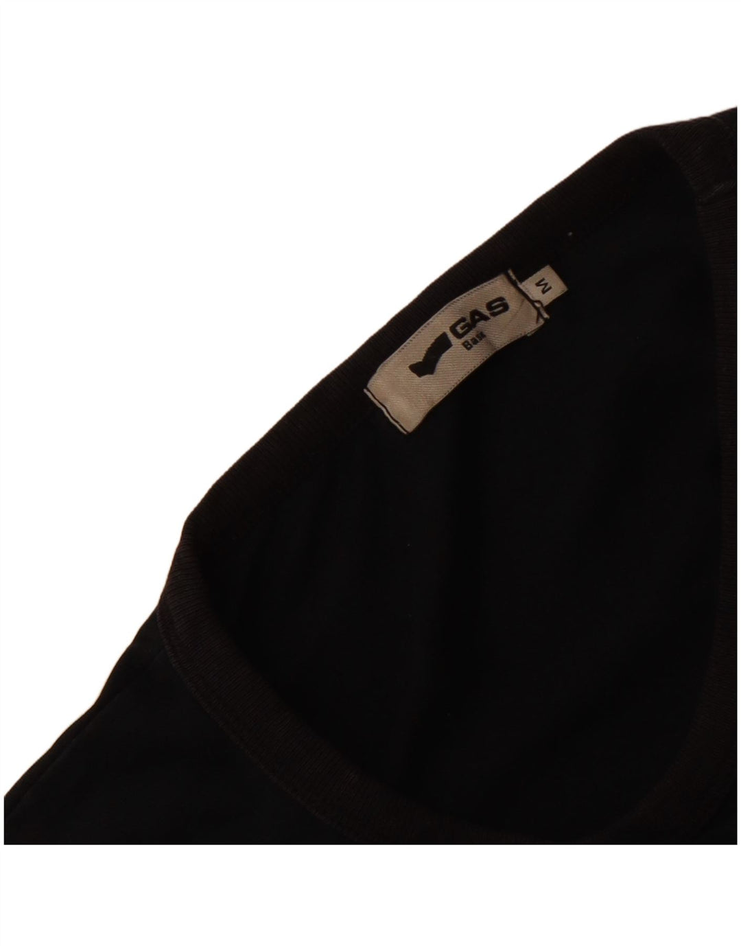 GAS Hombres Honda Racing Graphic Top Manga Larga Medio Negro