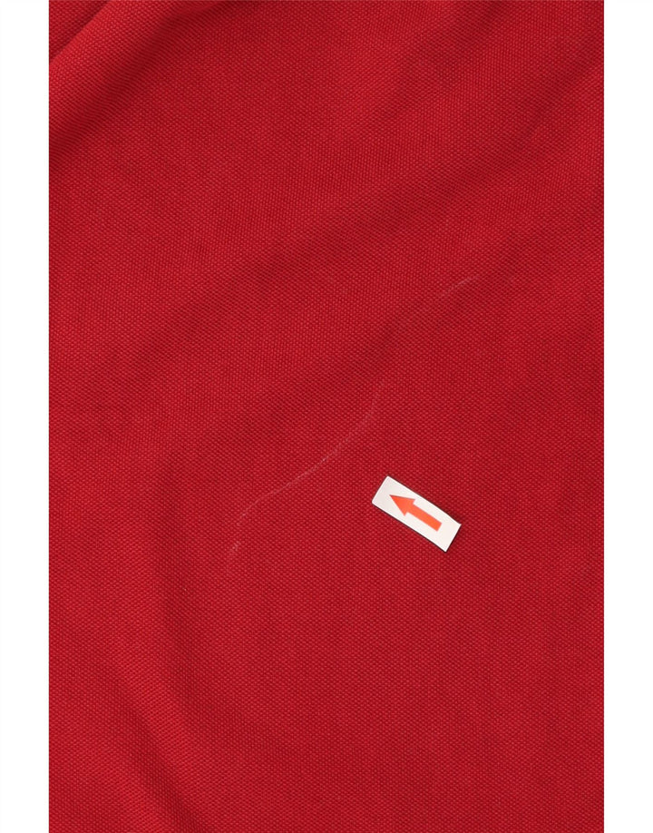 Polo Kappa Hombre Algodón Rojo Medio