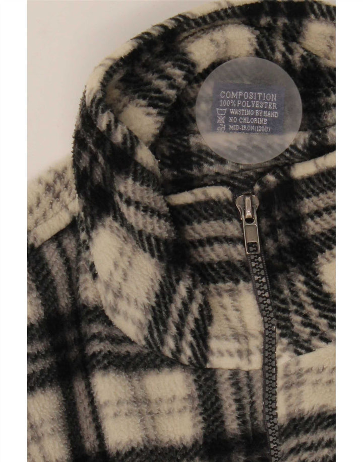 Chaqueta polar Extreme para hombre UK 44 2XL Poliéster a cuadros beige