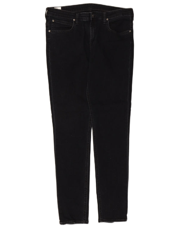 Vaqueros pitillo para mujer Lee W32 L30 Algodón negro