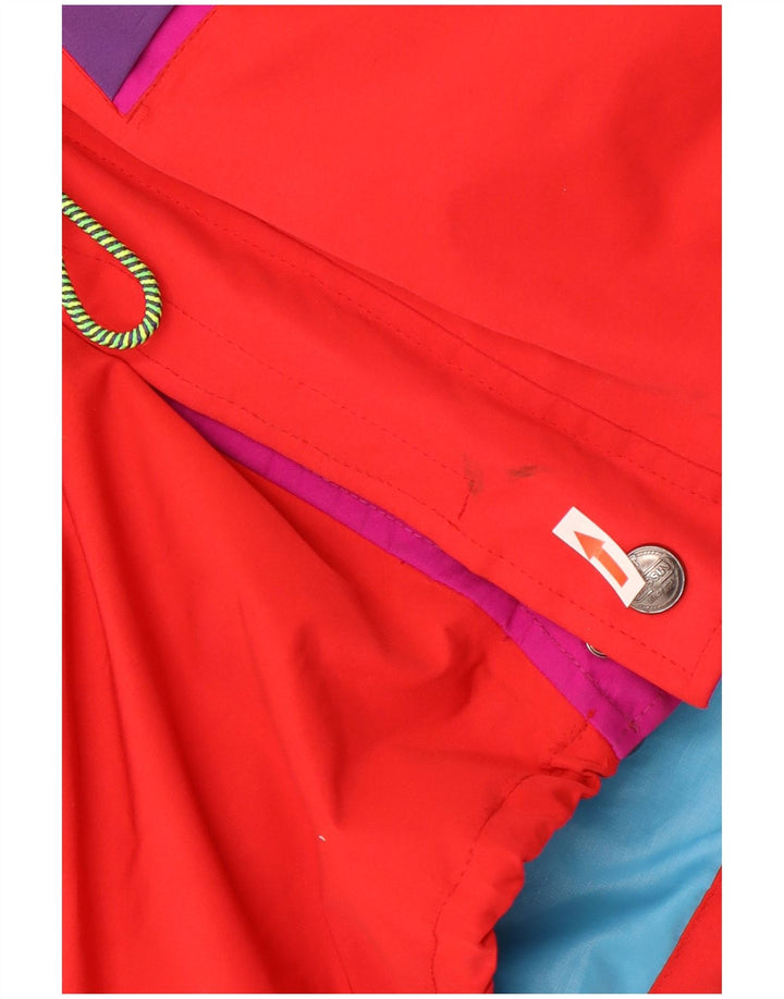 Cassin Chaqueta de esquí con capucha para hombre IT 50 Large Red Colourblock Poliéster