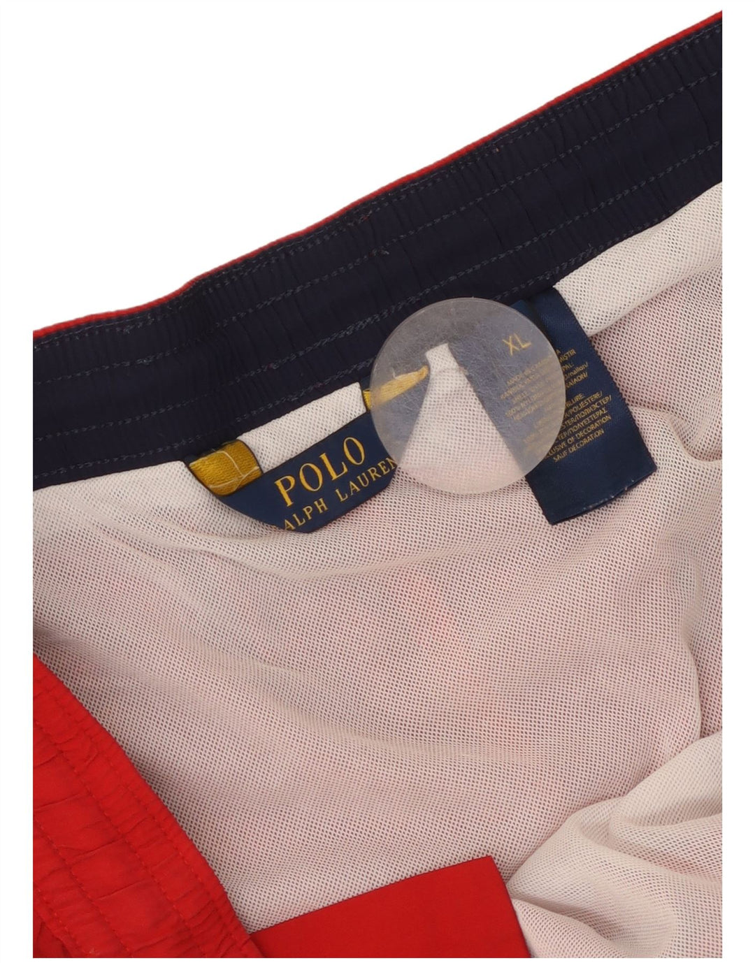 Polo Ralph Lauren Bañador Hombre XL Rojo Nylon