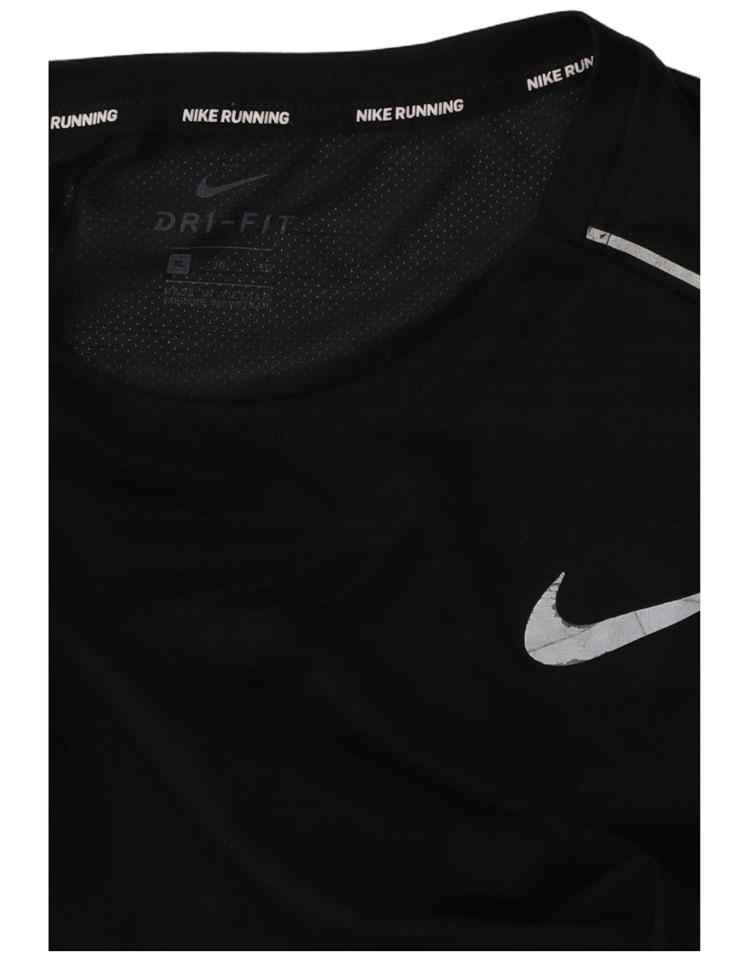 NIKE Hombre Dri Fit Top Manga Larga XL Negro