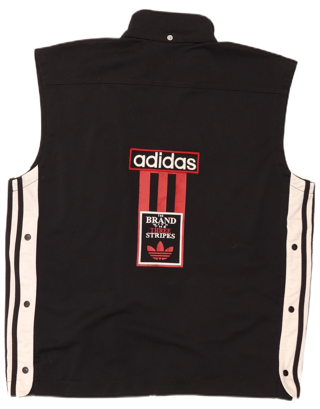Adidas - Chaqueta de chándal gráfica para hombre, talla 40/42, color negro mediano