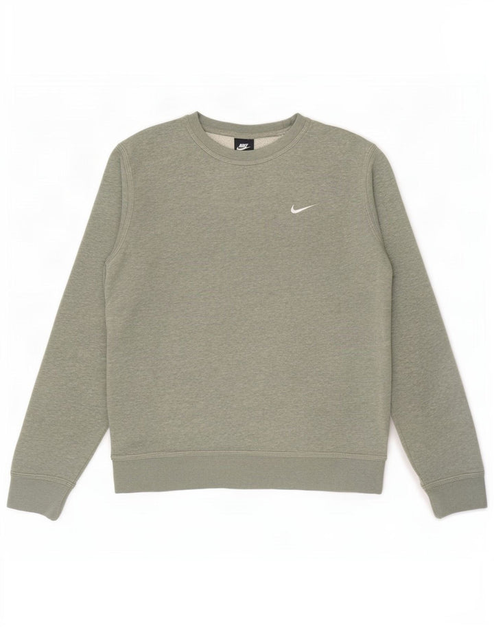 Sudadera Nike Hombre Jumper Gris Medio Algodón