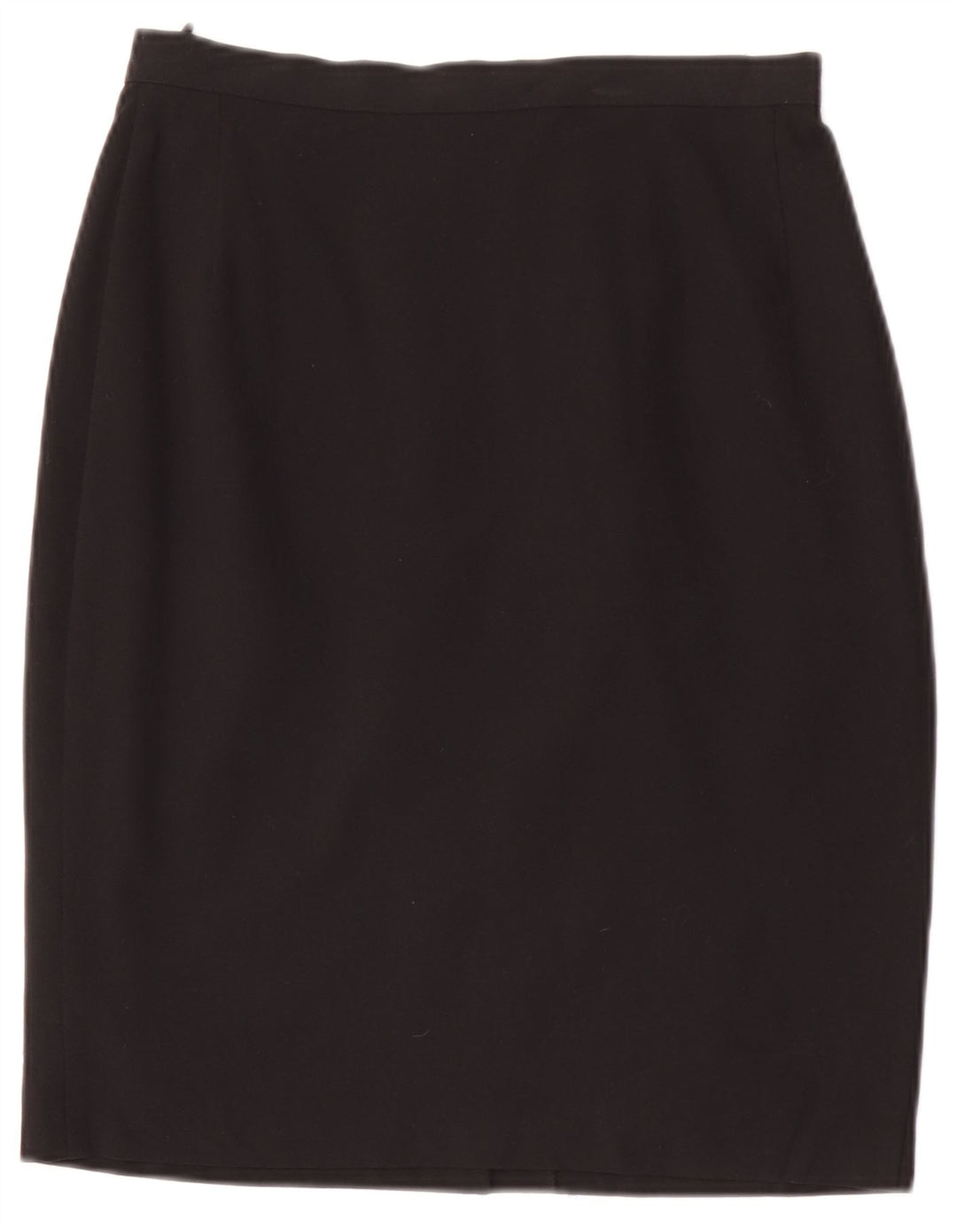 Marks & Spencer Falda lápiz para mujer UK 12 Medium W28 Poliéster negro