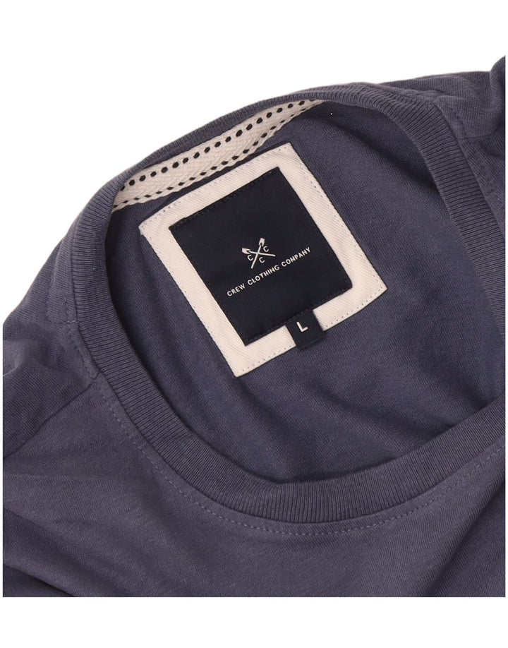Crew Clothing - Camiseta para hombre, talla grande, color azul