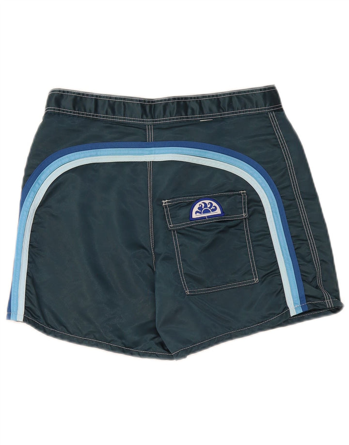 Sundek Bañador Hombre Pequeño Nylon A Rayas Azul Marino