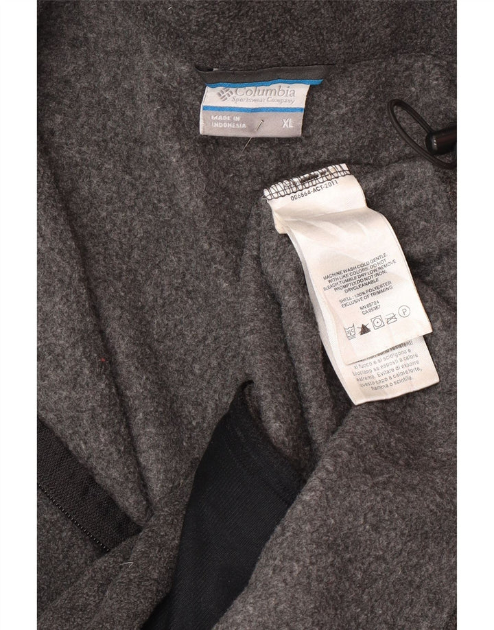 Columbia Chaqueta polar para hombre ES 42 XL Poliéster gris