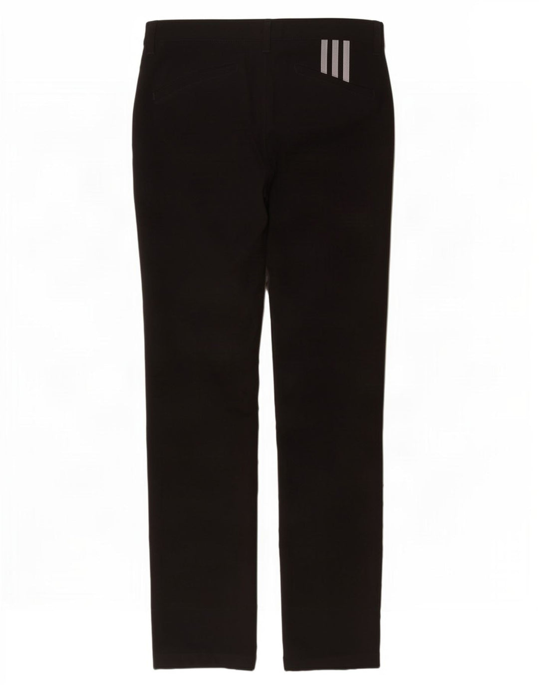 Adidas Pantalones Chinos Slim Para Hombre W32 L34 Poliéster Negro