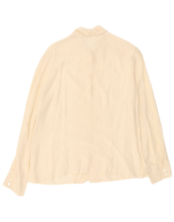 Vintage mujer camisa formal Reino Unido 16 grande de blanco
