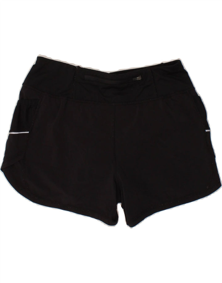 ATHLETA Womens Sport Shorts UK 10 Small  Black Polyester Vintage Athleta and Second-Hand Athleta from Messina Hembry 